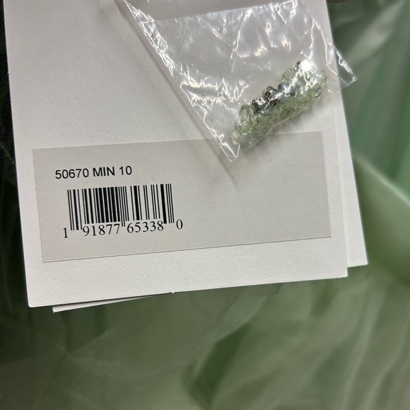 Mac Duggal 50670 NWT Ruffle Tiered Tulle Cut Out Gown - Picture 8 of 8